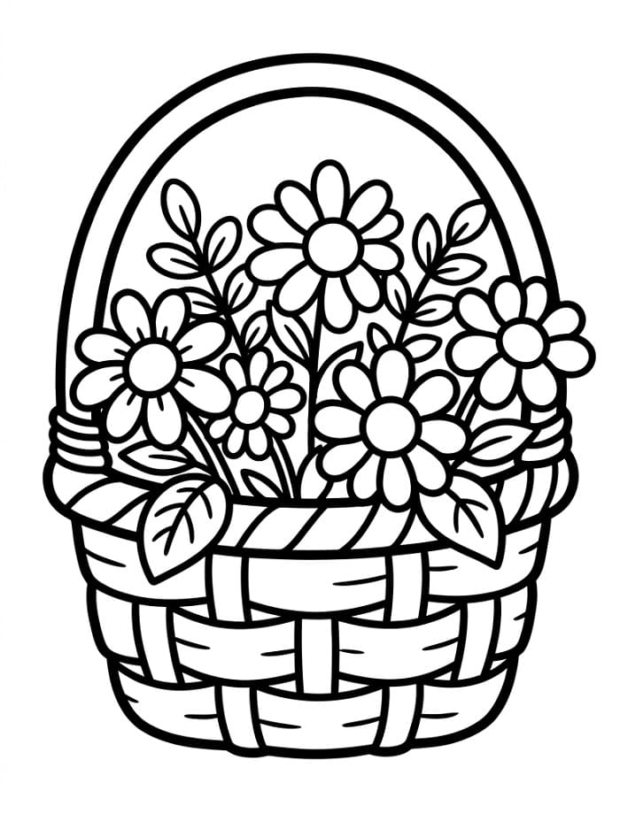 Beautiful Flower Basket