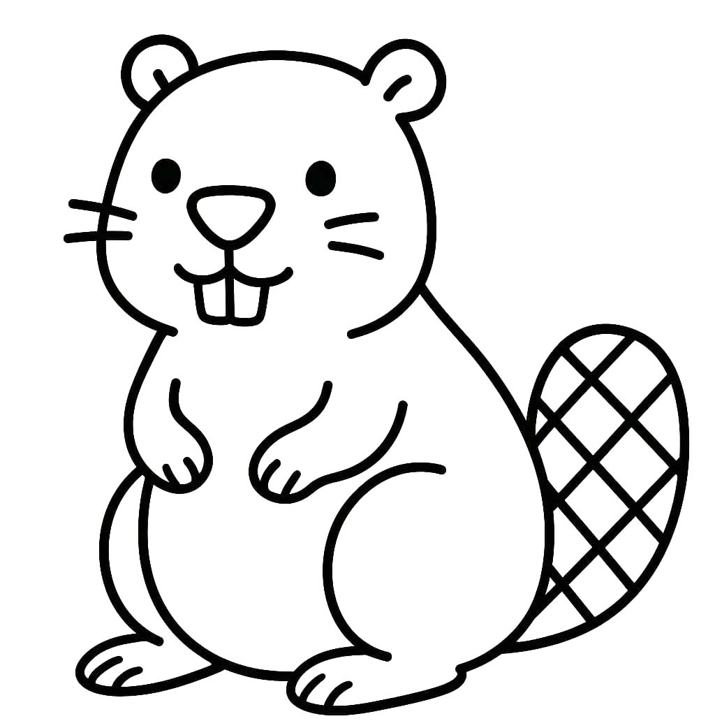 Beaver Printable