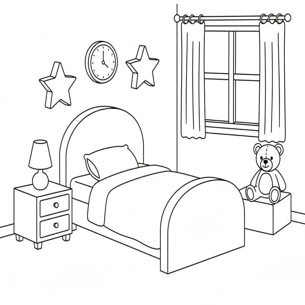 Bedroom Printable For Kids