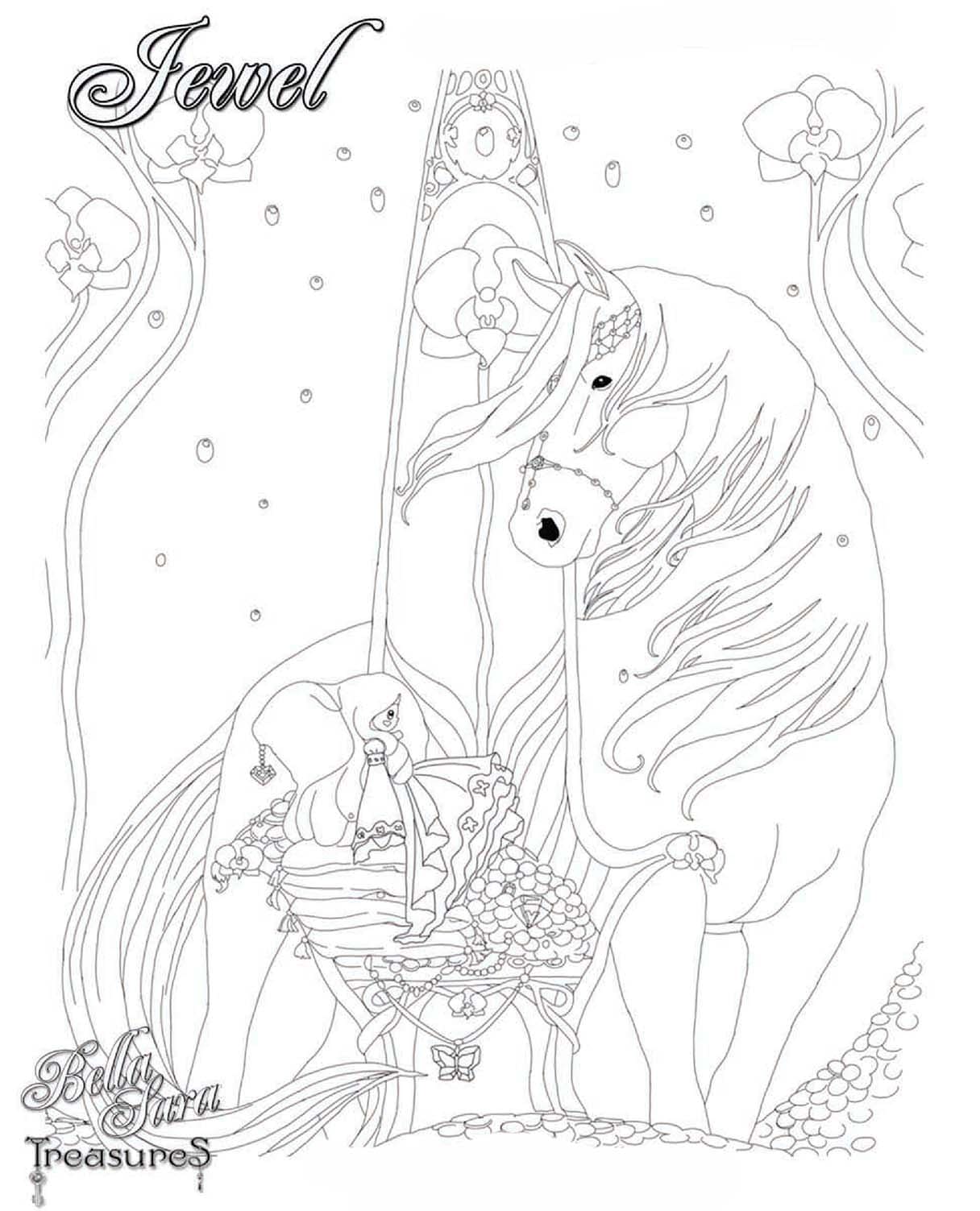 Bella Sara printable for kids