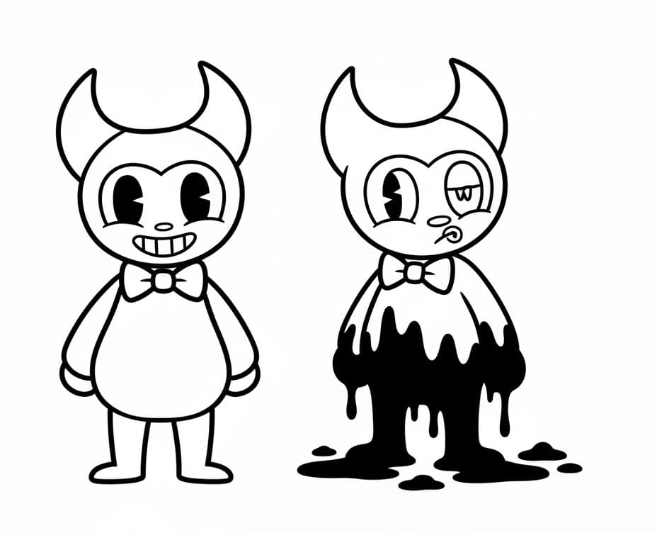 Bendy And Melting Bendy