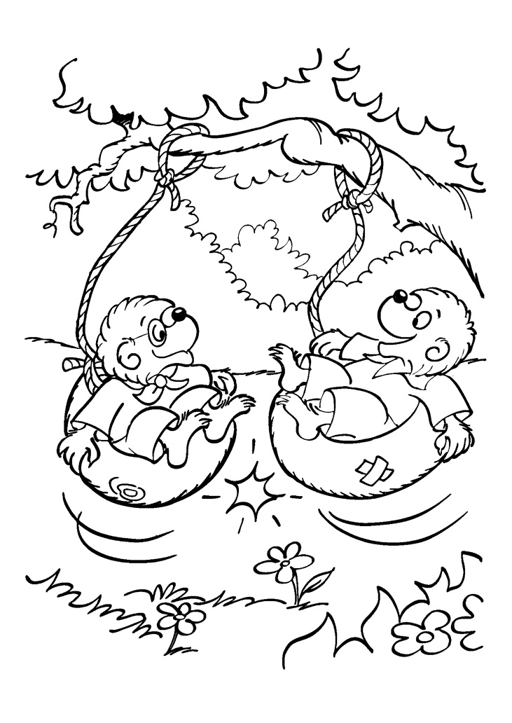Berenstain Bears 2 Coloring Game Berenstain Bears 2
