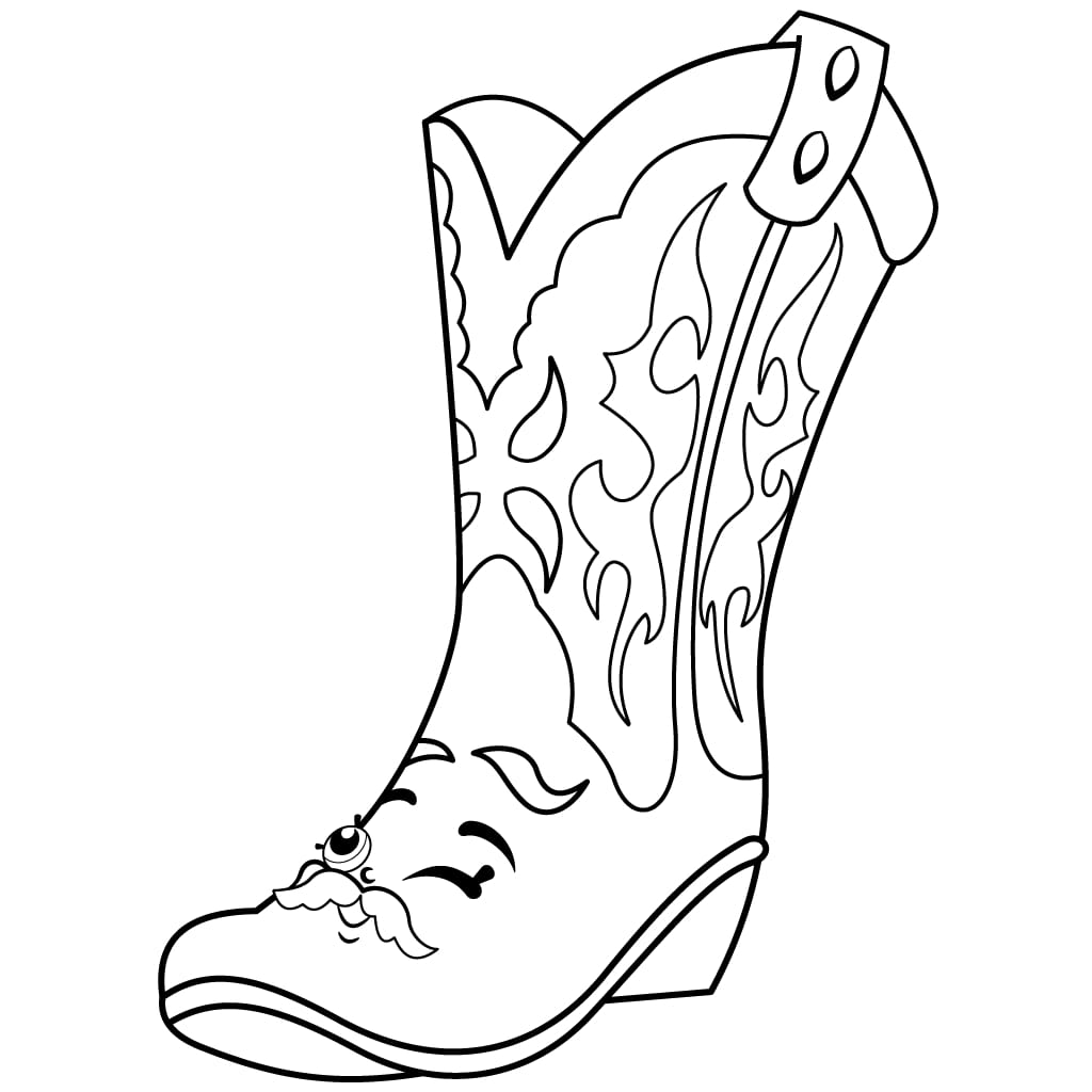 Betty Boot Shopkins Coloring Game Betty Boot Shopkins