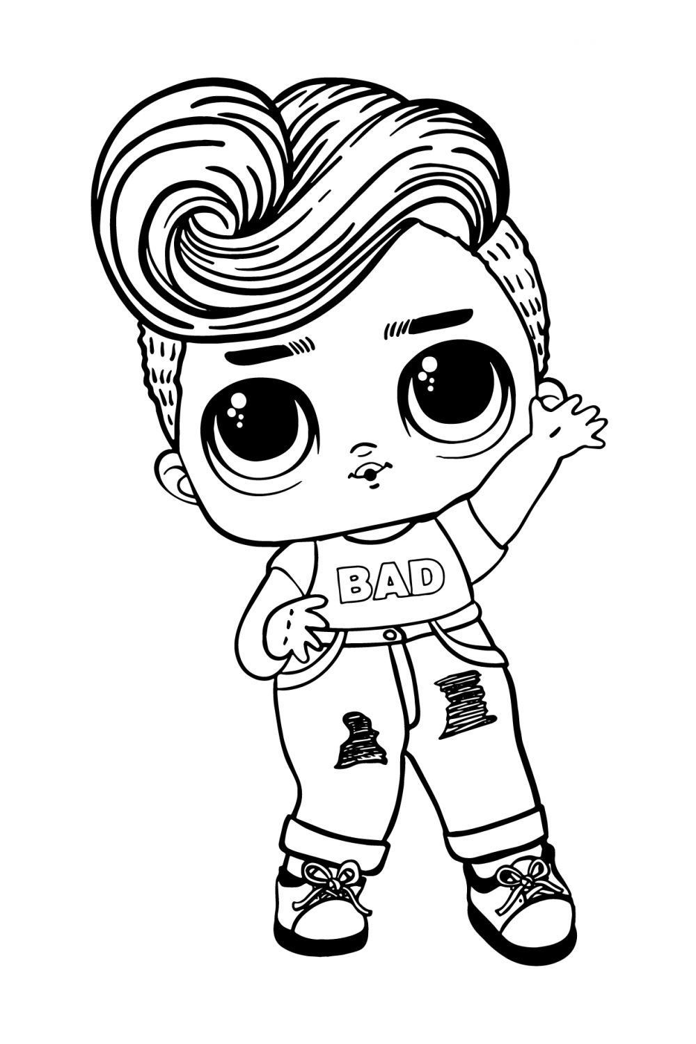 Bhadi LOL Boys Coloring Game Bhadi LOL Boys