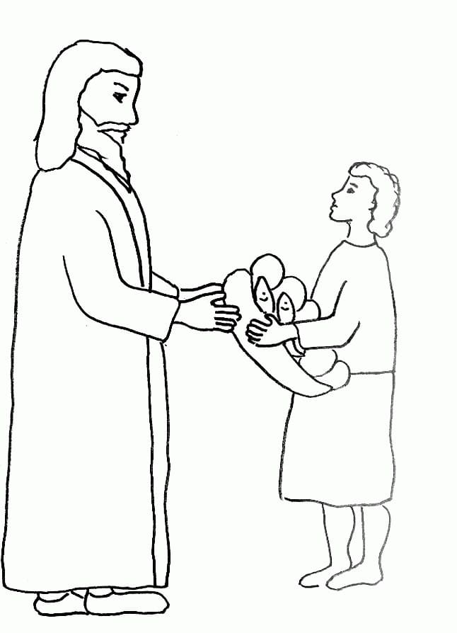Bible Jesus Feeds 5,000