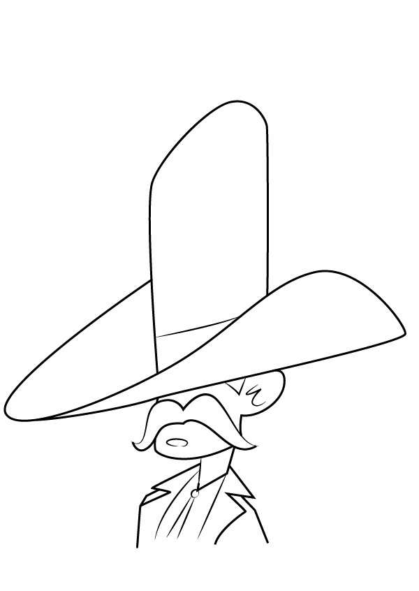 Big Steve from 6teen Coloring Game Big Steve from 6teen