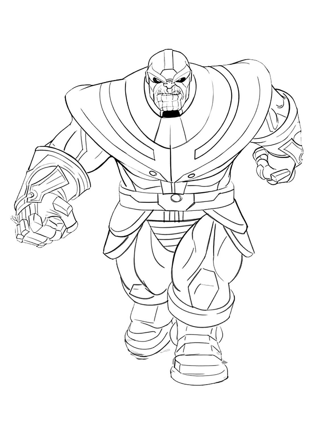 Big Thanos Coloring Game Big Thanos