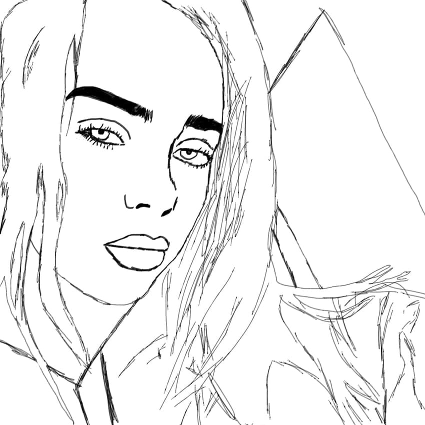 Billie Eilish’s Sketch