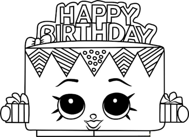 Birthday Betty Shopkins Coloring Game Birthday Betty Shopkins