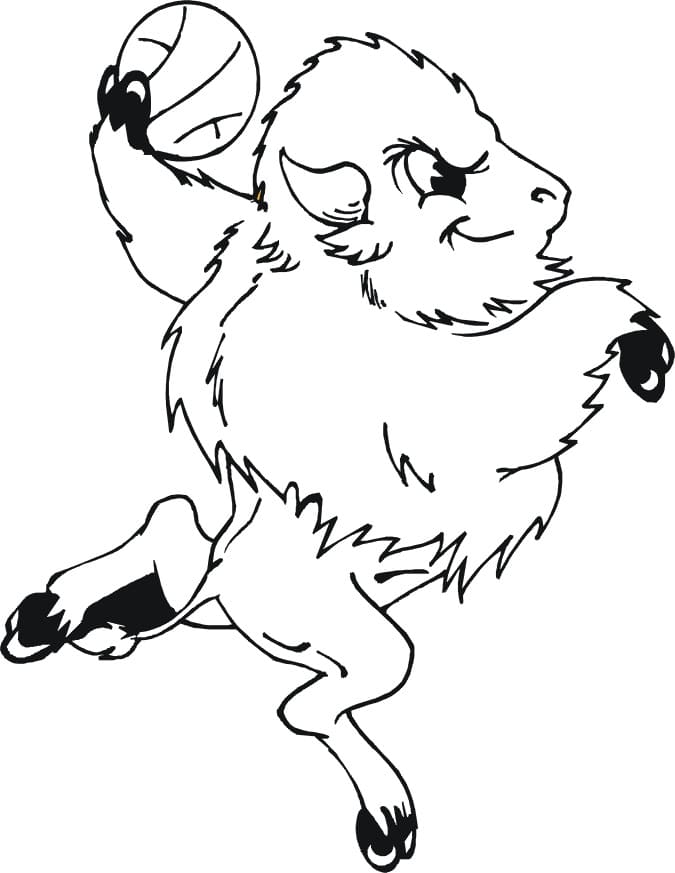 Bison with a Ball Coloring Game Bison with a Ball