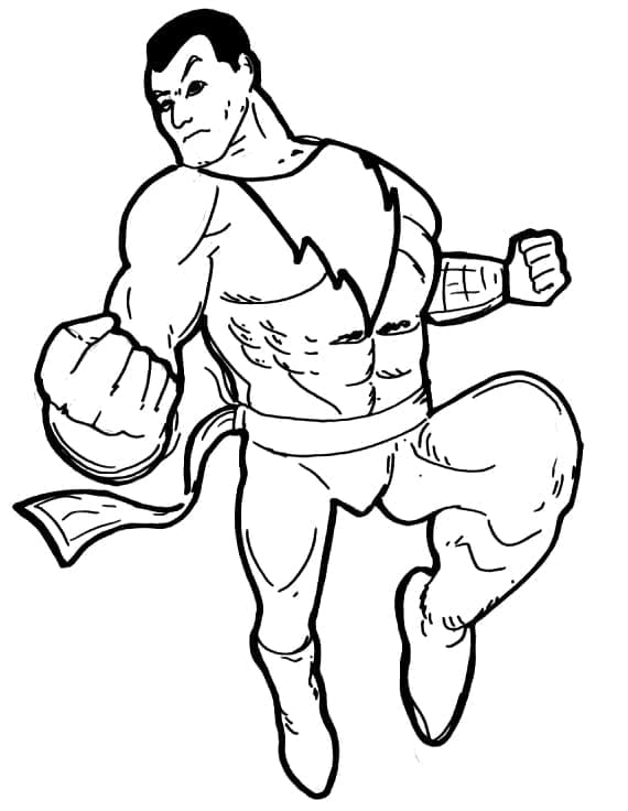 Black Adam 1 Coloring Game Black Adam 1