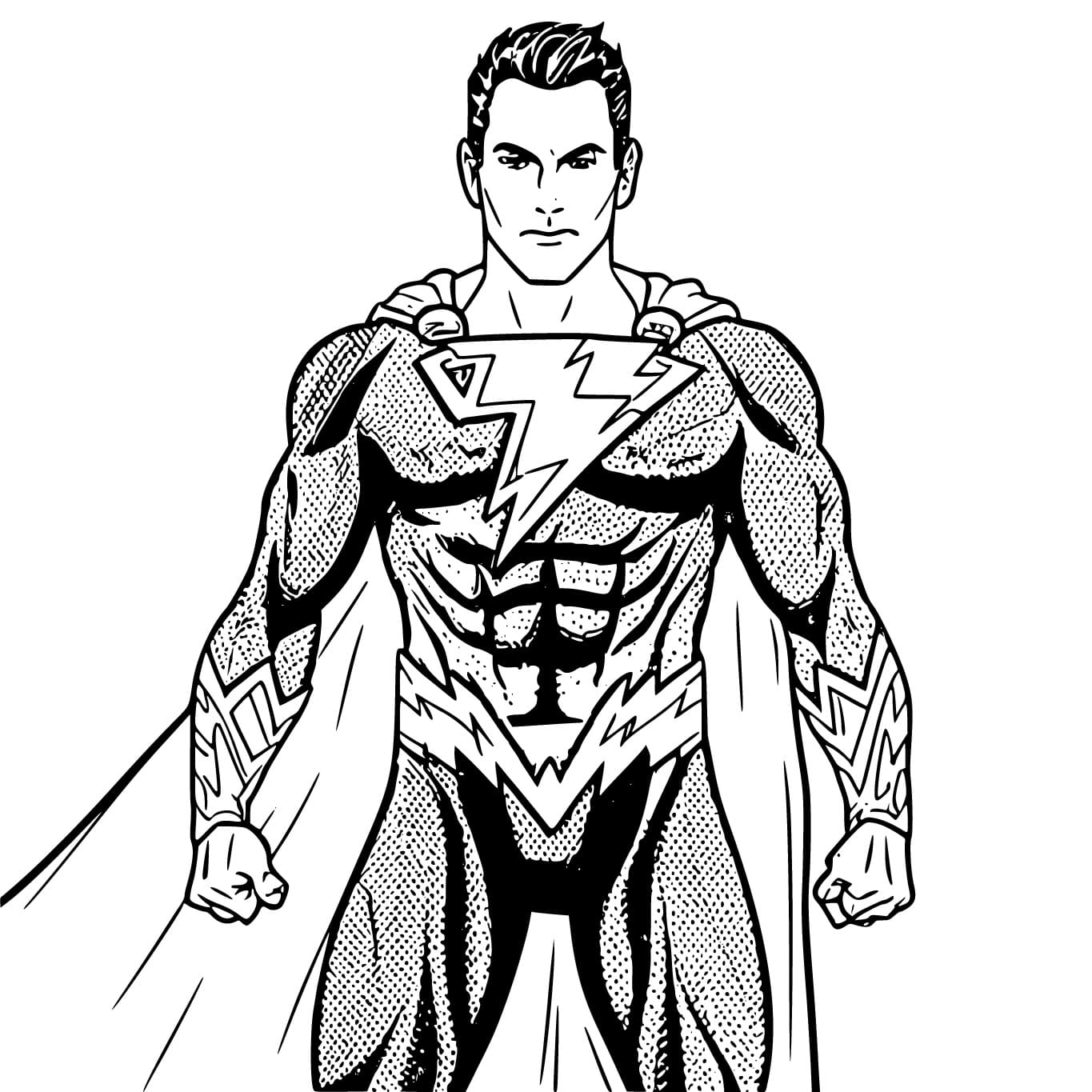 Black Adam 15 Coloring Game Black Adam 15