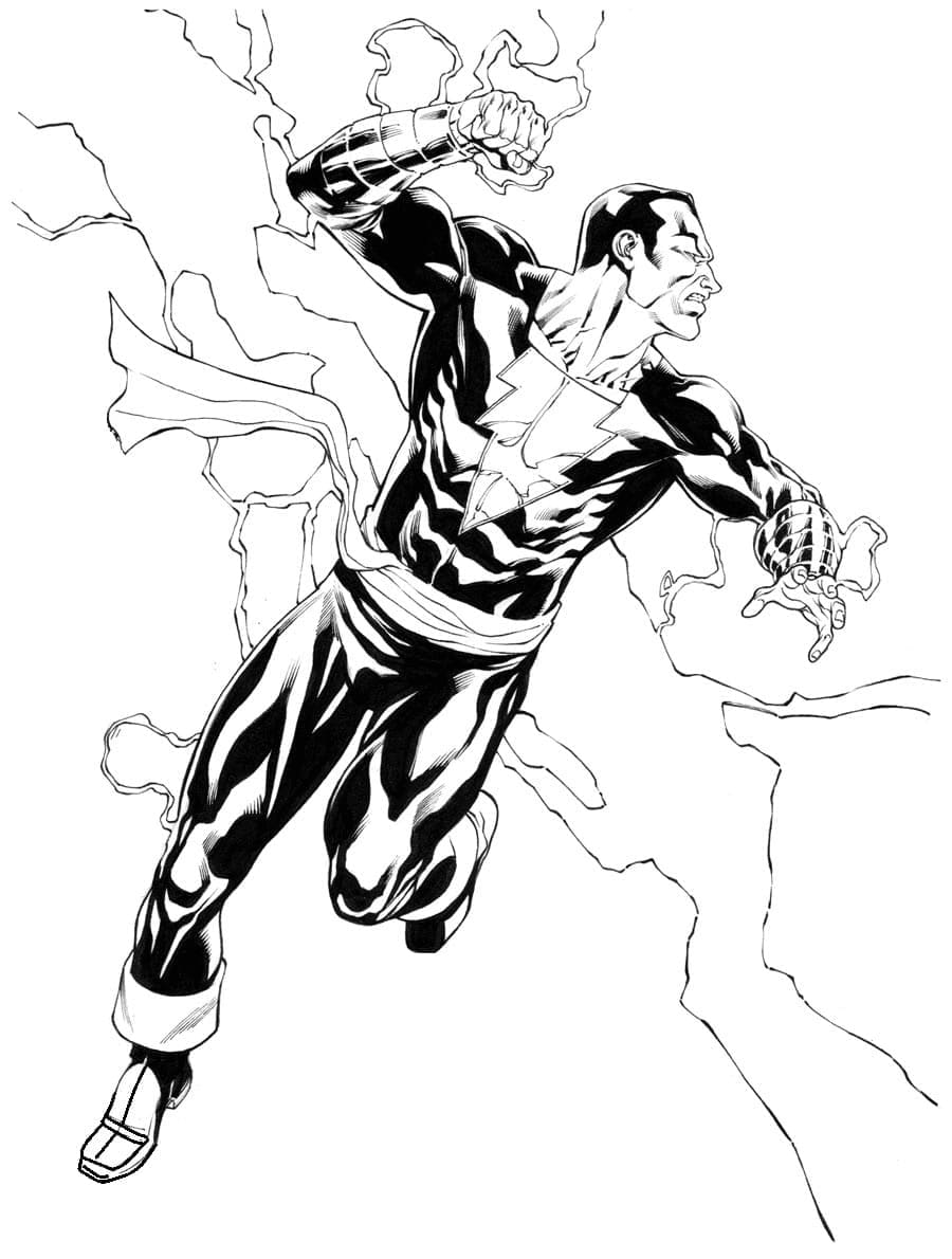 Black Adam 2 Coloring Game Black Adam 2