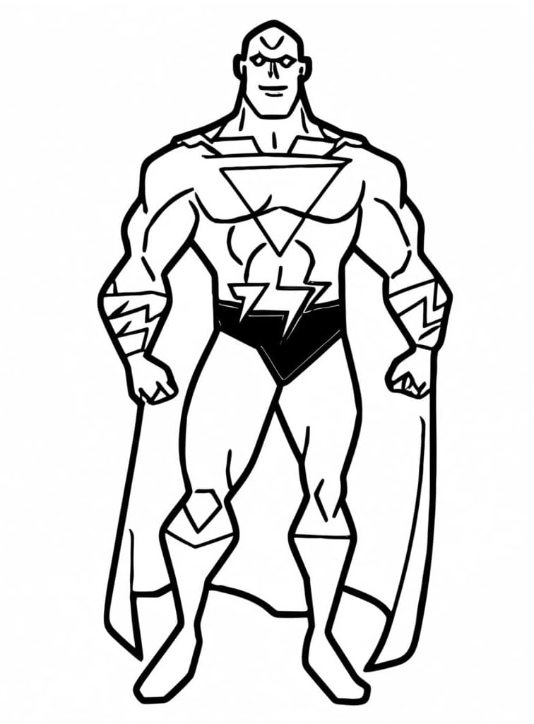 Black Adam 21 Coloring Game Black Adam 21