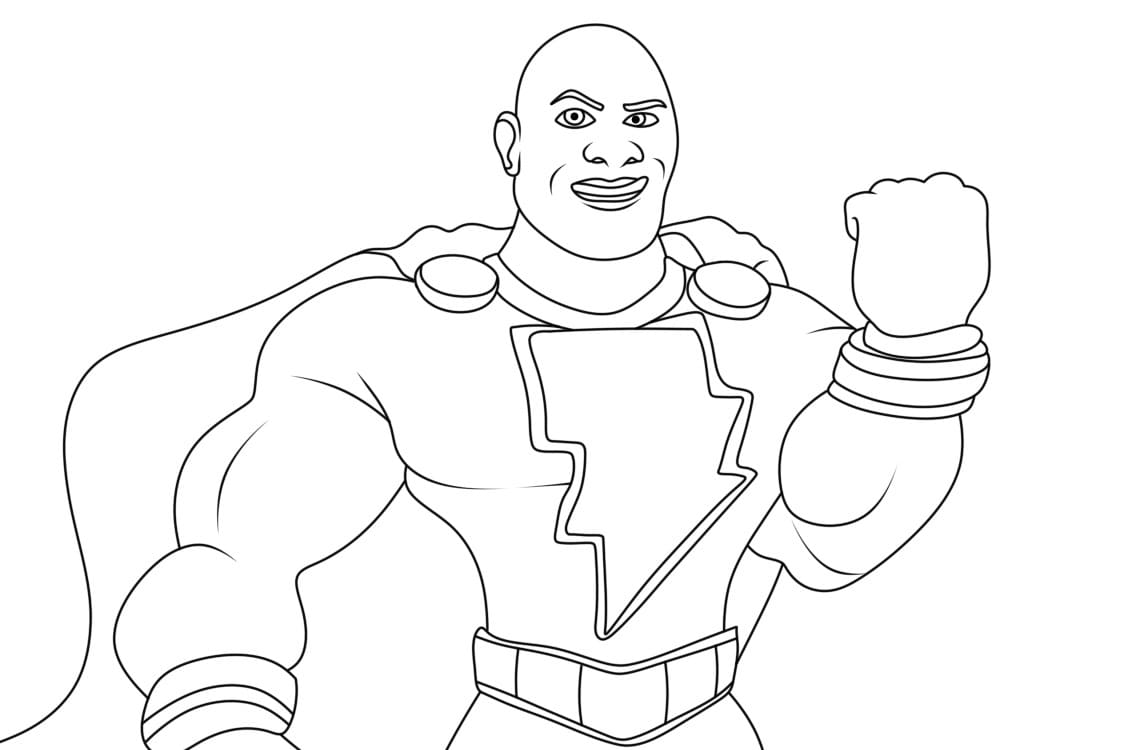 Black Adam 26 Coloring Game Black Adam 26