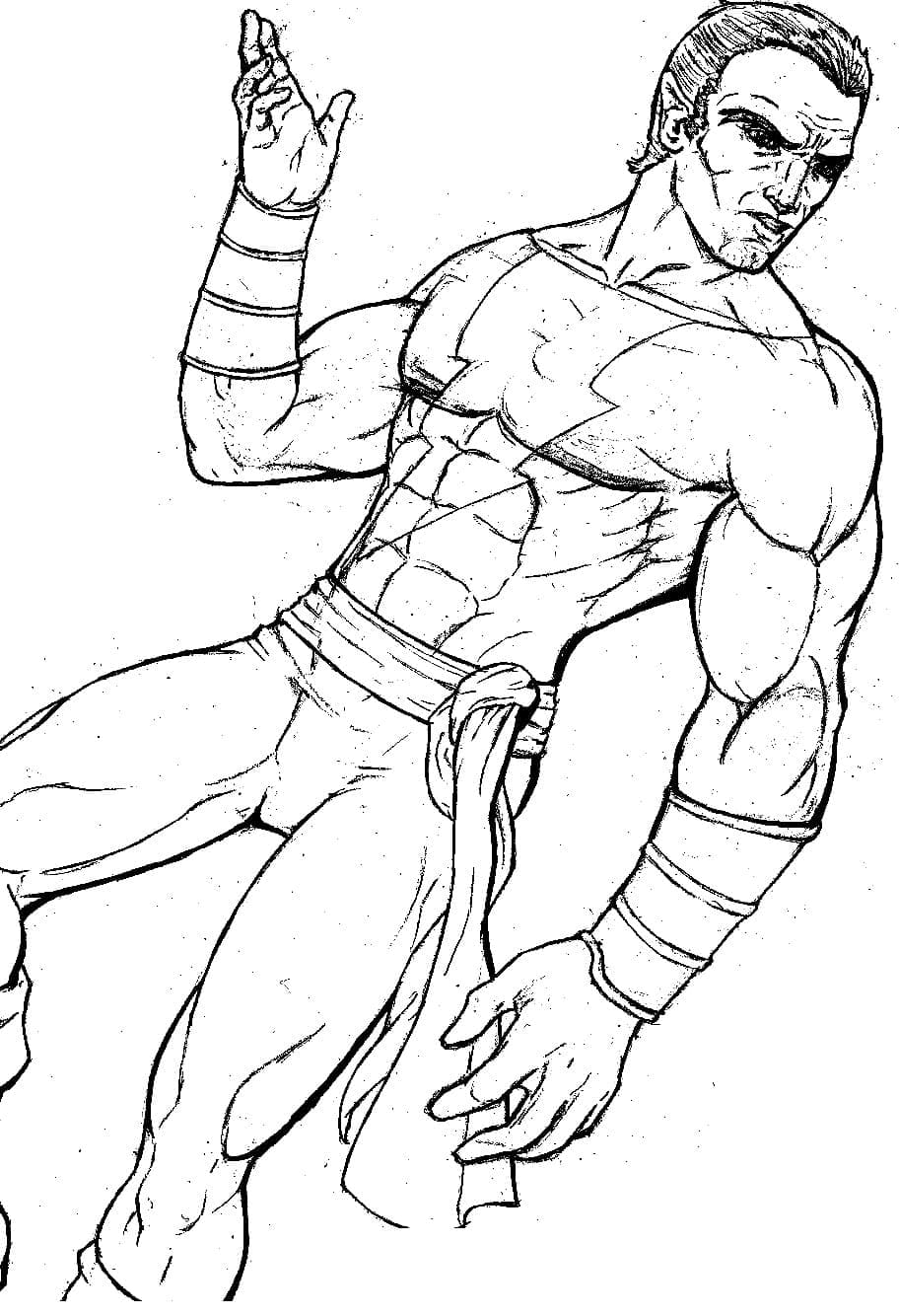 Black Adam 8 Coloring Game Black Adam 8