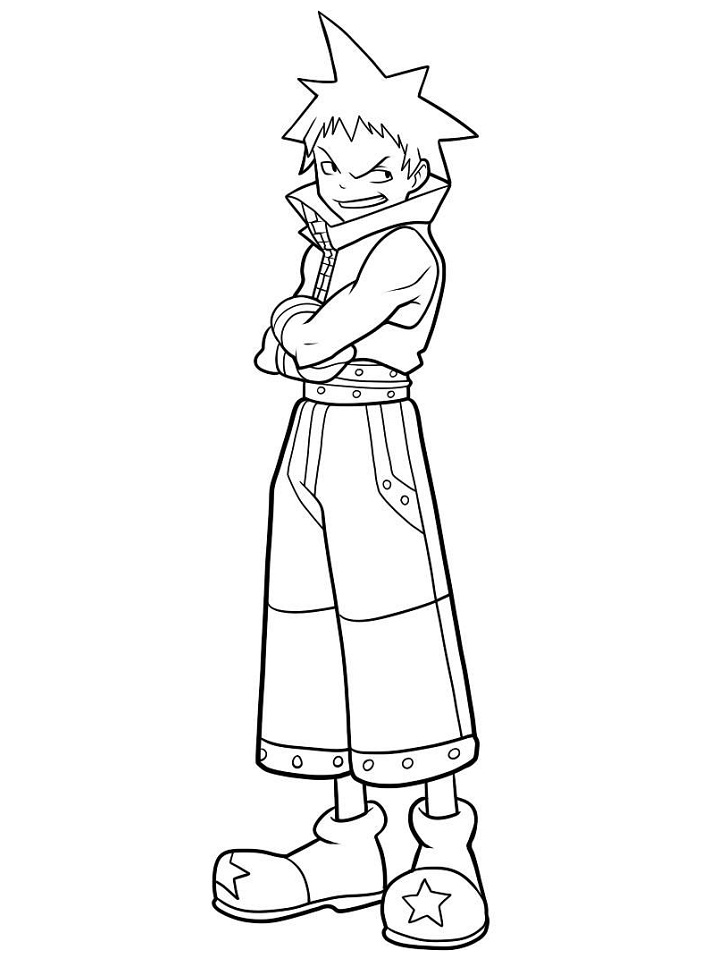 Black Star from Soul Eater