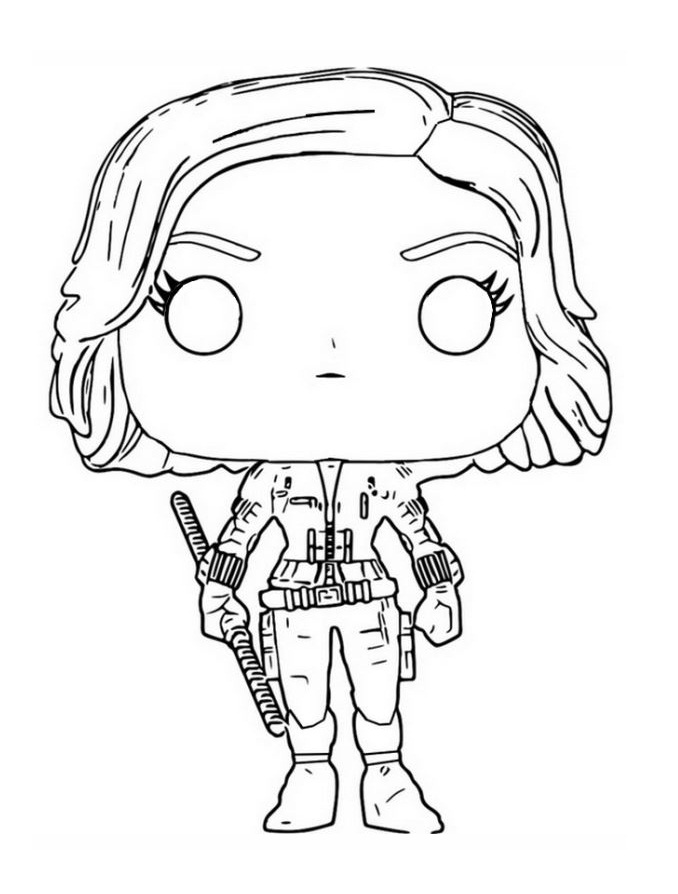 Black Widow Funko
