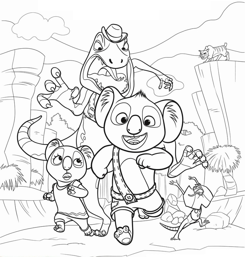 Blinky Bill Characters 1