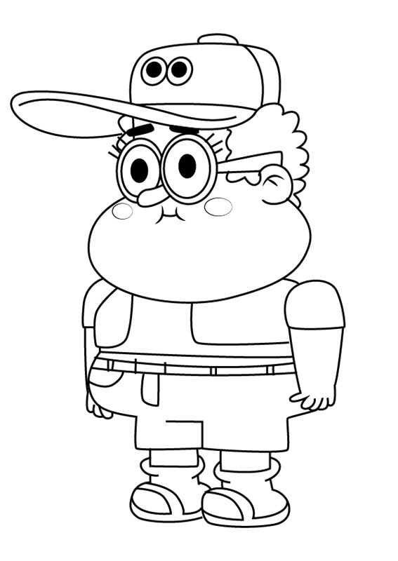 Blue Jay from Looped Coloring Game Blue Jay from Looped