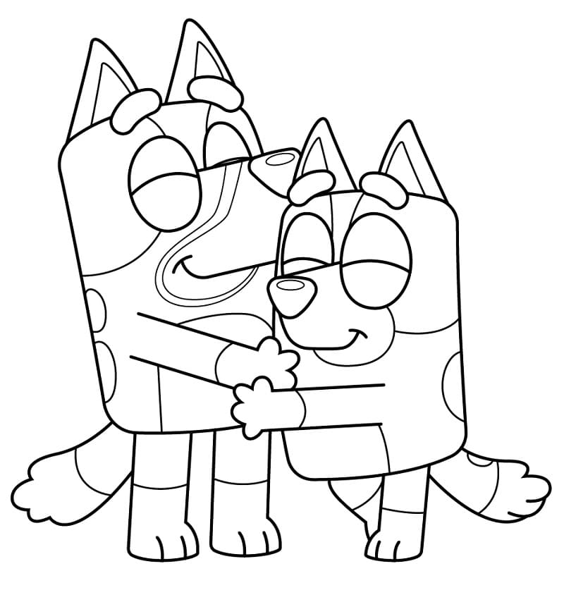 Bluey Coloring Play Free Coloring Game Online Bluey Coloring Play Free Coloring Game Online