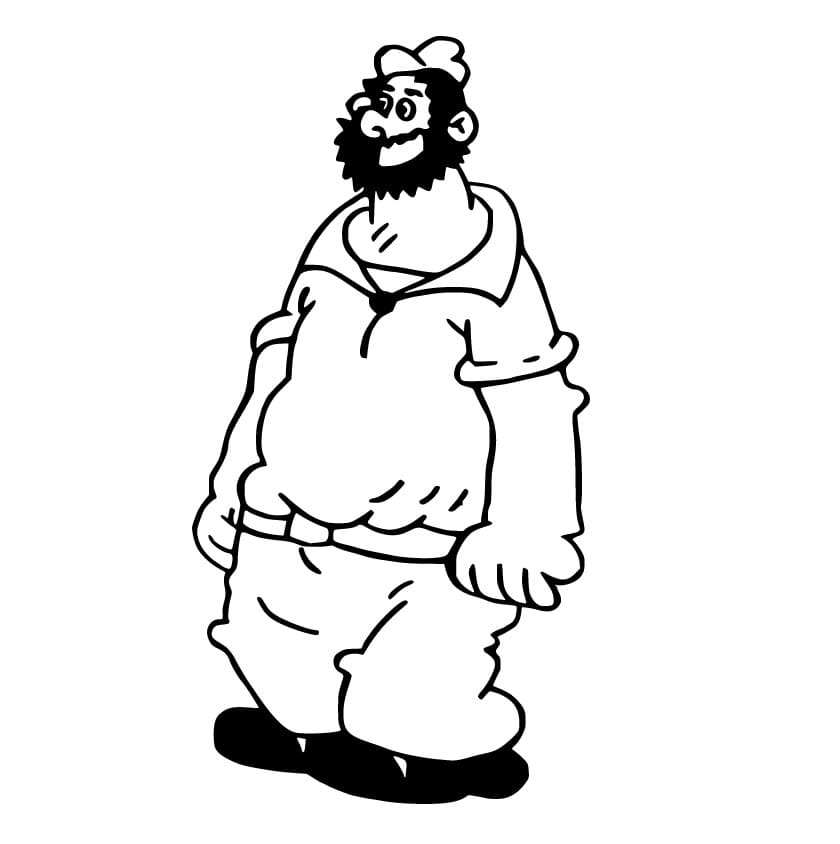 Bluto from Popeye