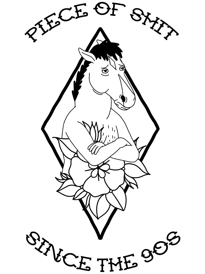 BoJack Horseman Tattoo