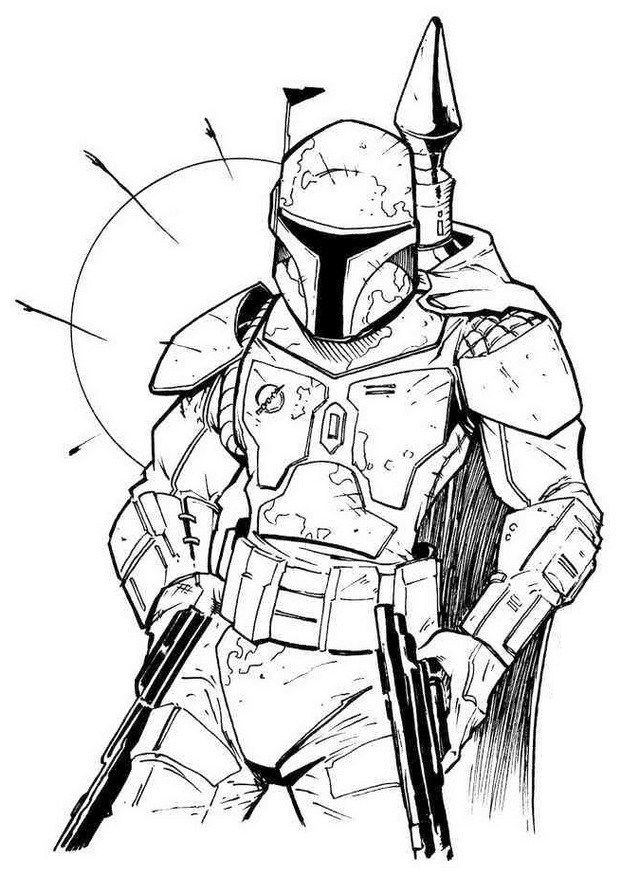 Boba Fett 2 Coloring Game Boba Fett 2
