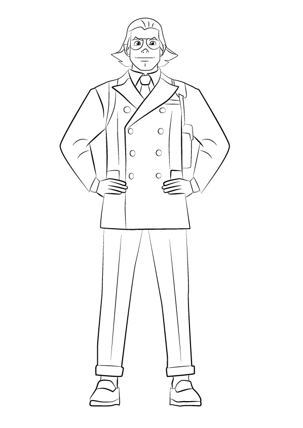 Bobby Fulbright from Ace Attorney