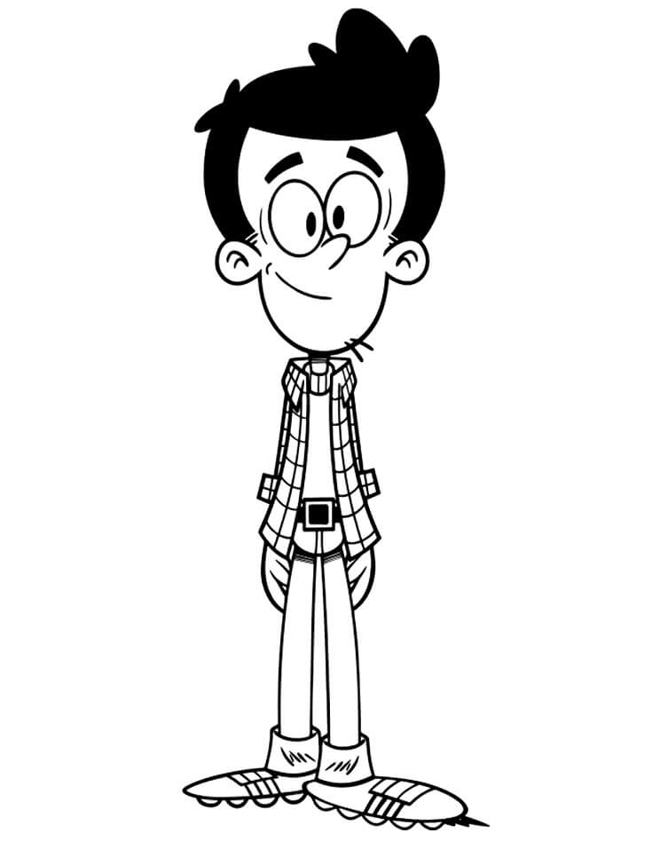 Bobby Loud House Coloring Game Bobby Loud House