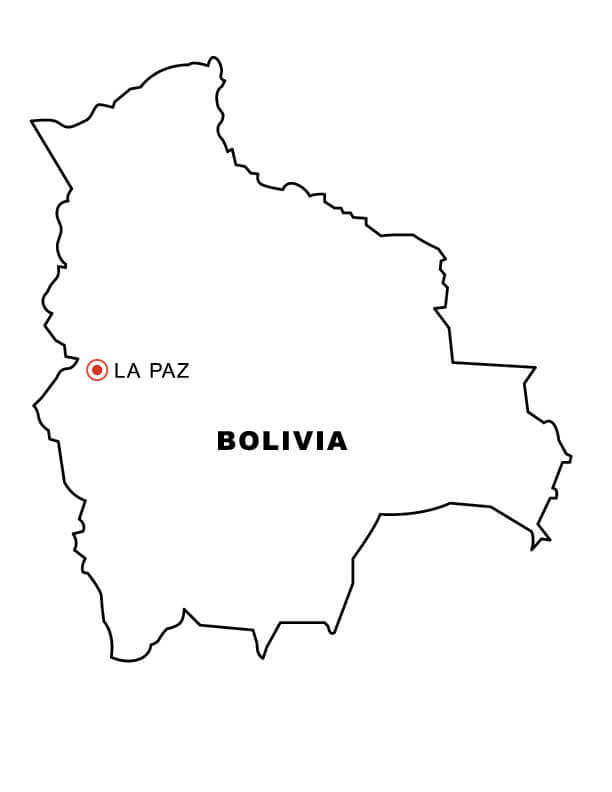 Bolivia Map