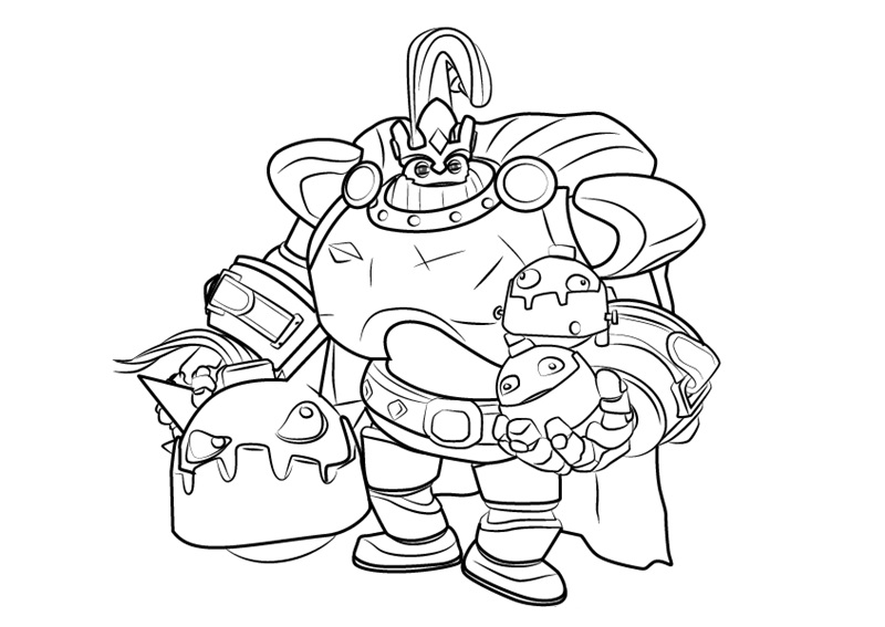 Bomb King from Paladins