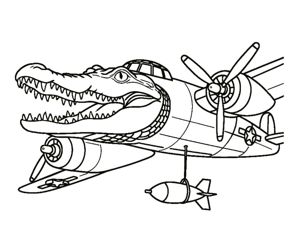 Bombardiro Crocodilo Free Printable