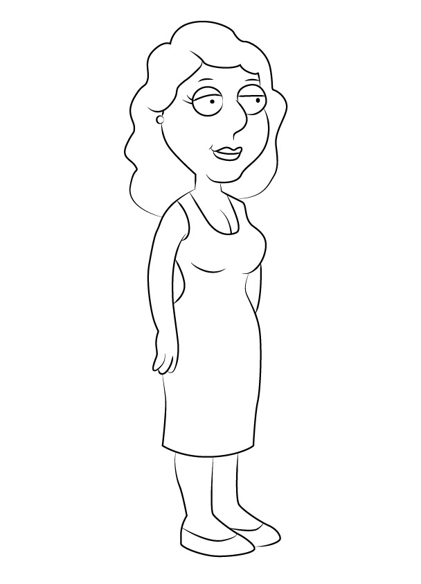 Bonnie Swanson Family Guy Coloring Game Bonnie Swanson Family Guy