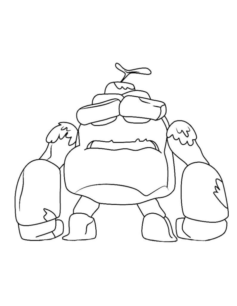 Boulder-tron from Disney Amphibia