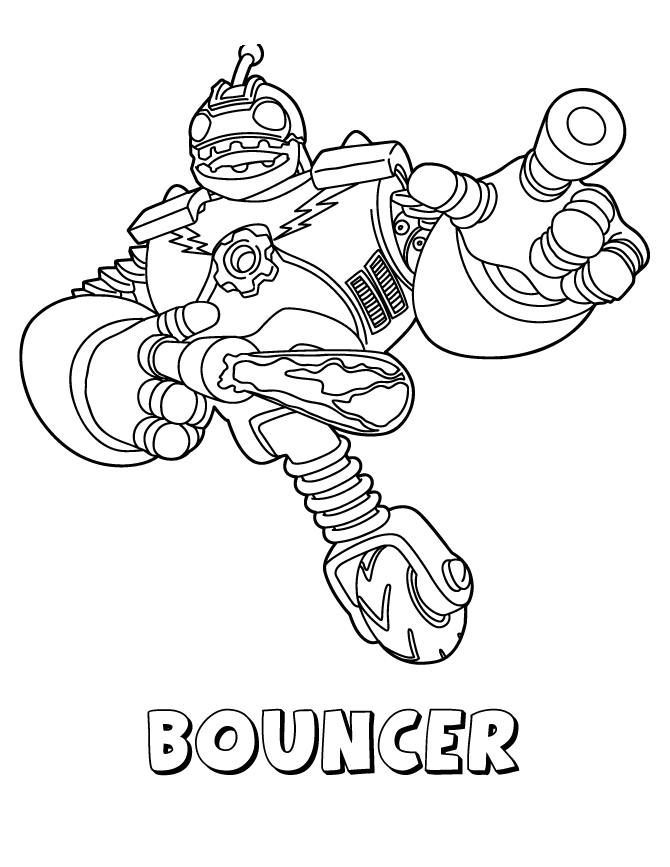 Bouncer in Skylander Giants