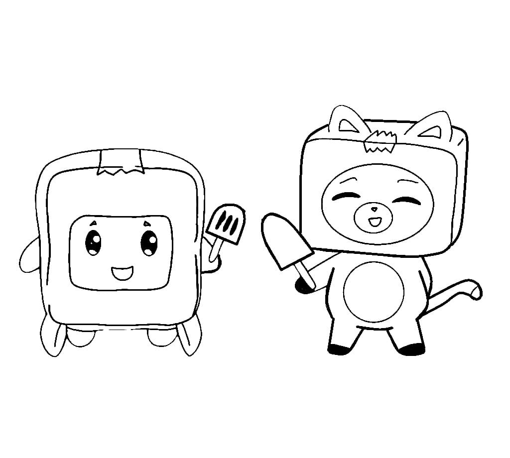 Boxy with Foxy LankyBox