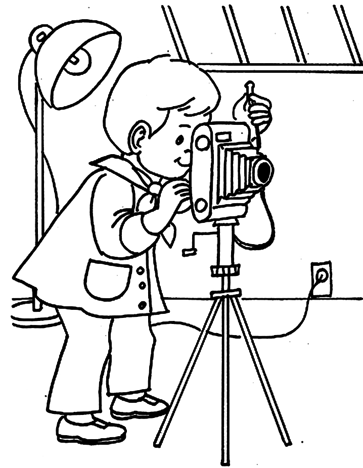 Boy Photographer