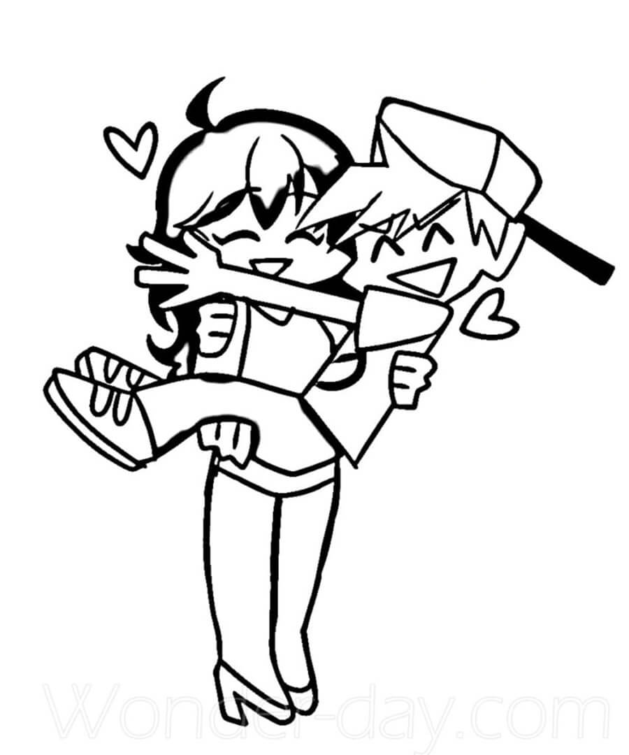 Boyfriend and Girlfriend in FNF