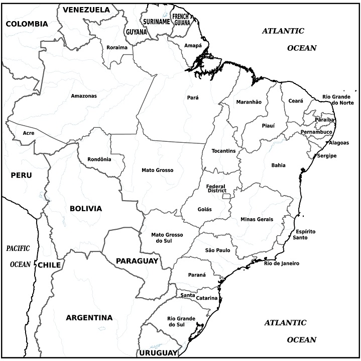 Brazilian Map