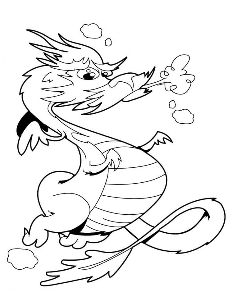 Breath Chinese Dragon