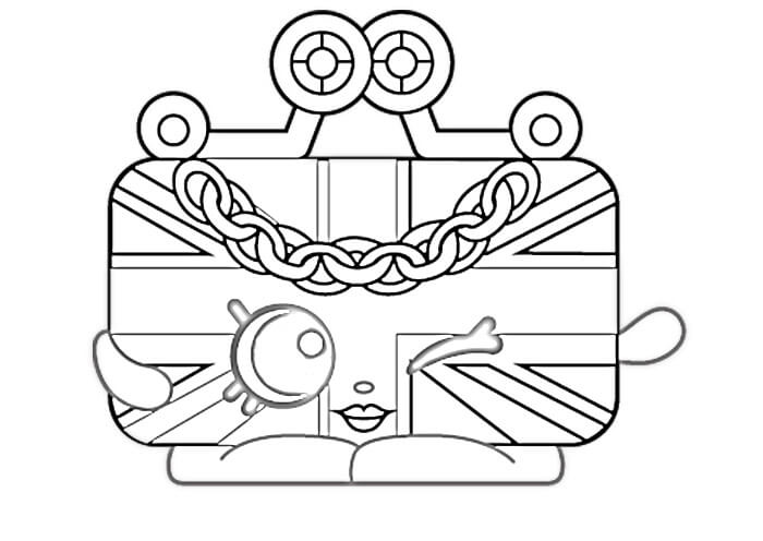 Britney Bag Shopkin Coloring Game Britney Bag Shopkin