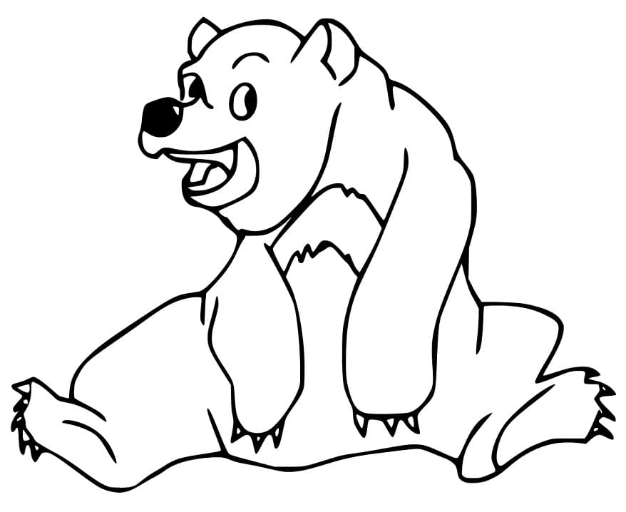 Brown Bear 16 Coloring Game Brown Bear 16