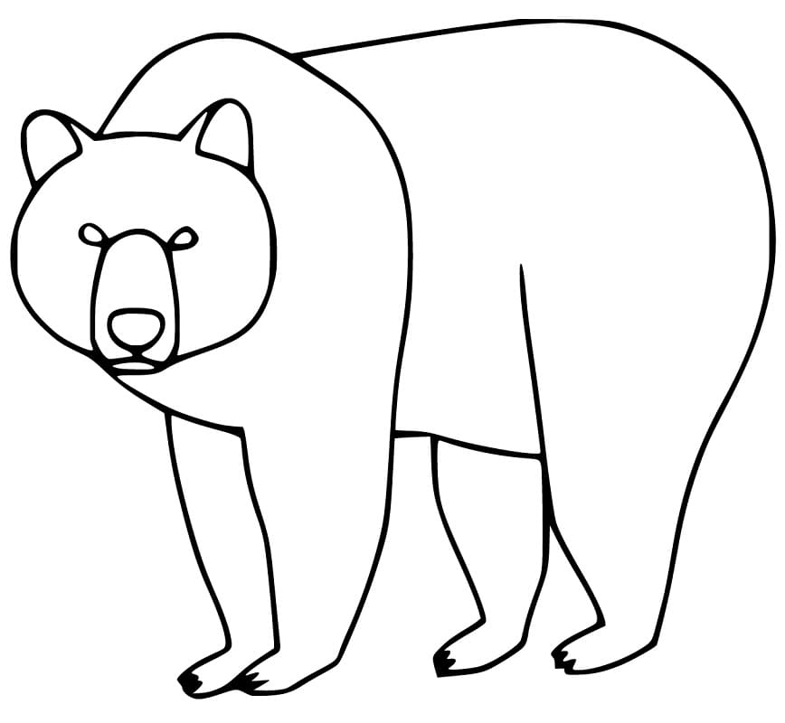 Brown Bear 8 Coloring Game Brown Bear 8