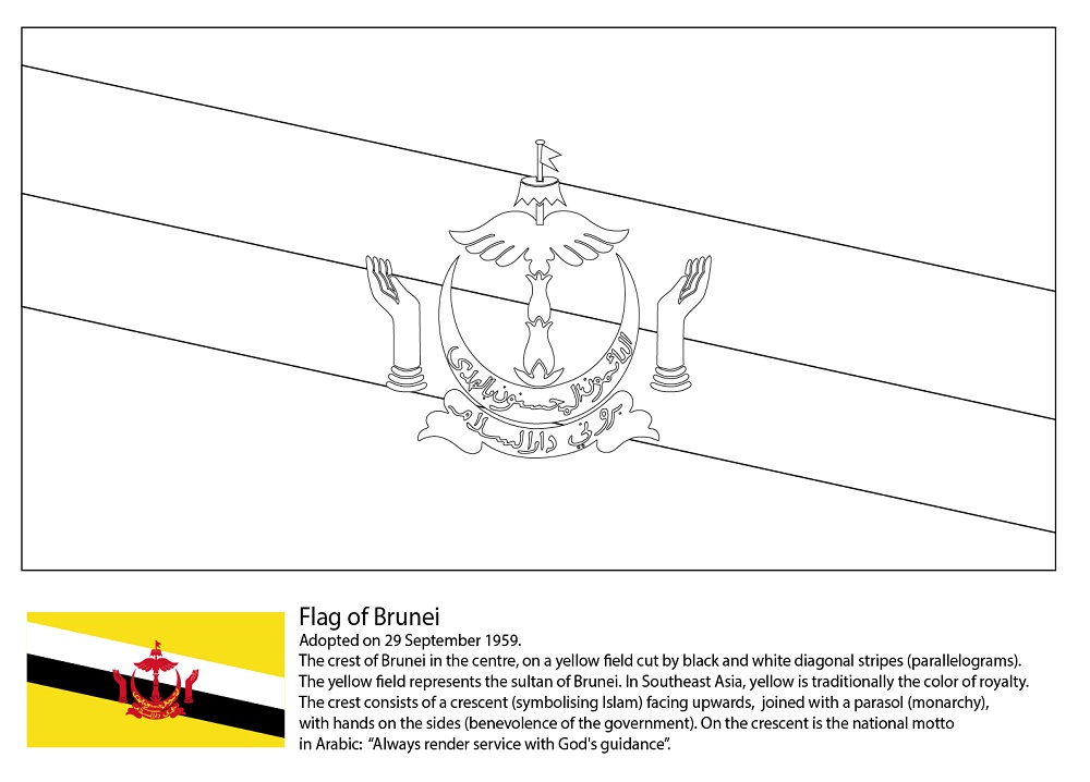Brunei Flag