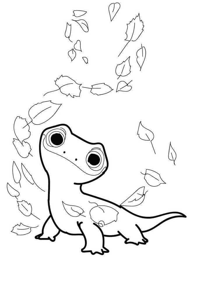 Bruni Frozen 2 Coloring Game Bruni Frozen 2