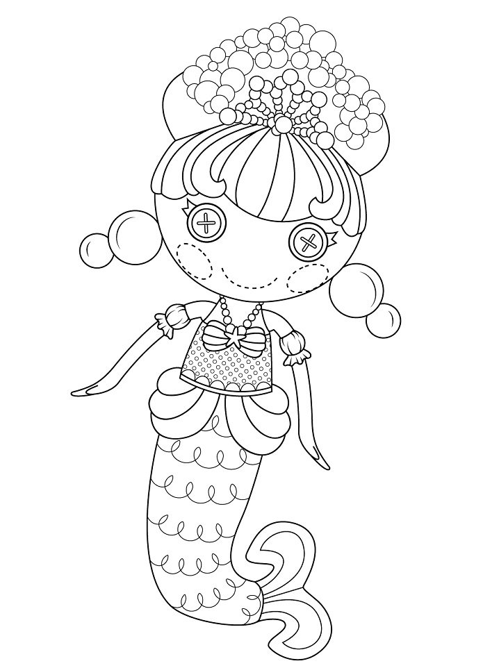 Bubbly Mermaid Lalaloopsy