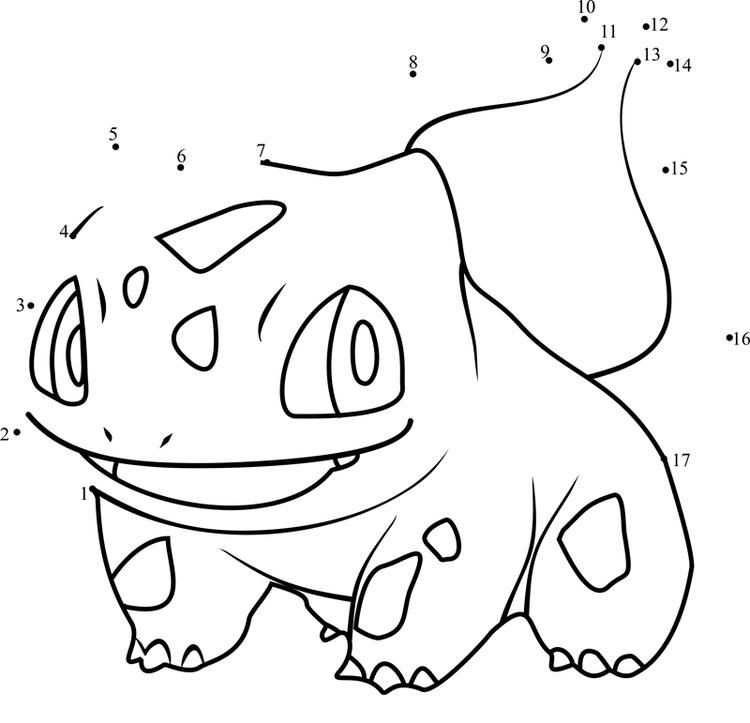 Bulbasaur Dot to Dot