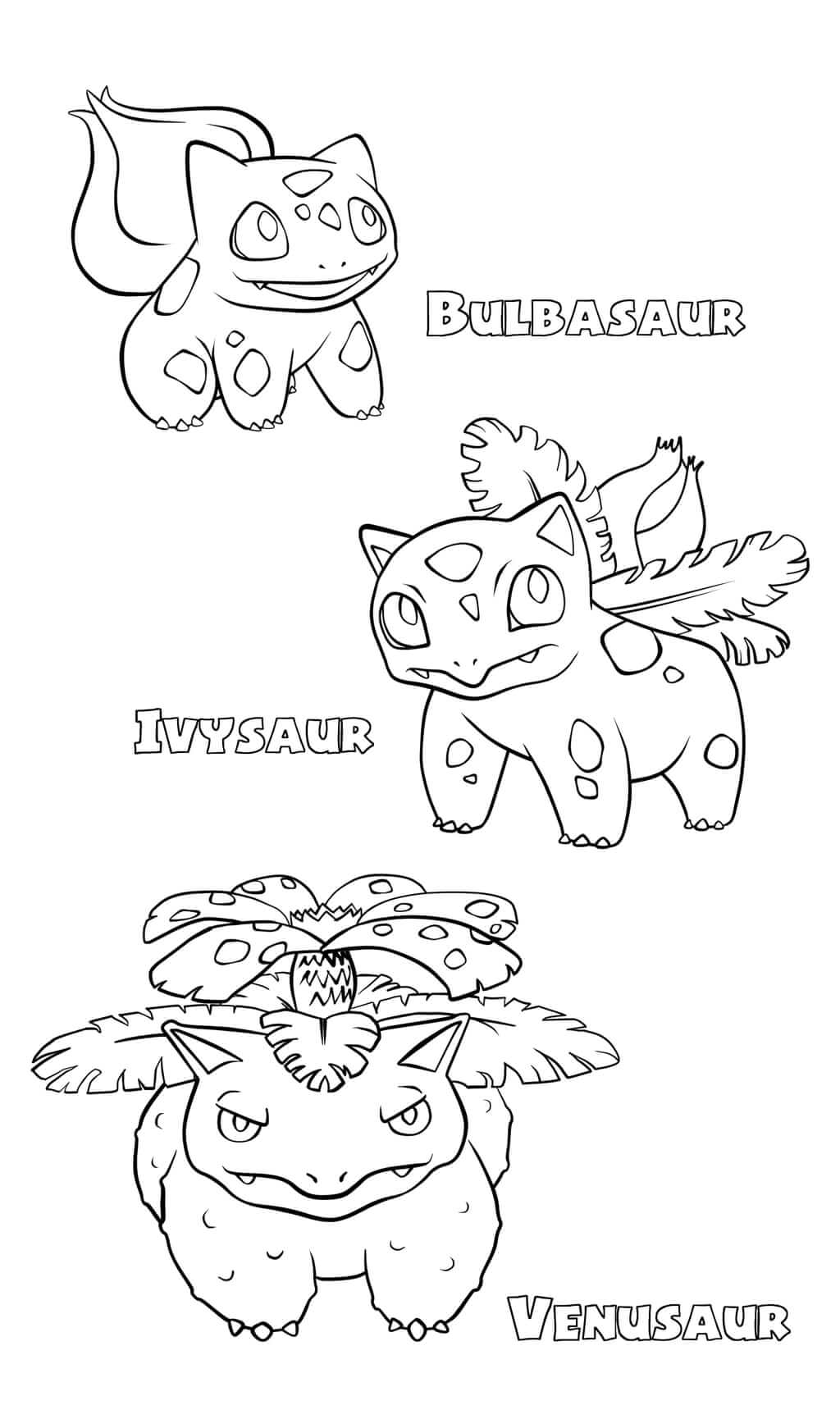 Bulbasaur Évolution