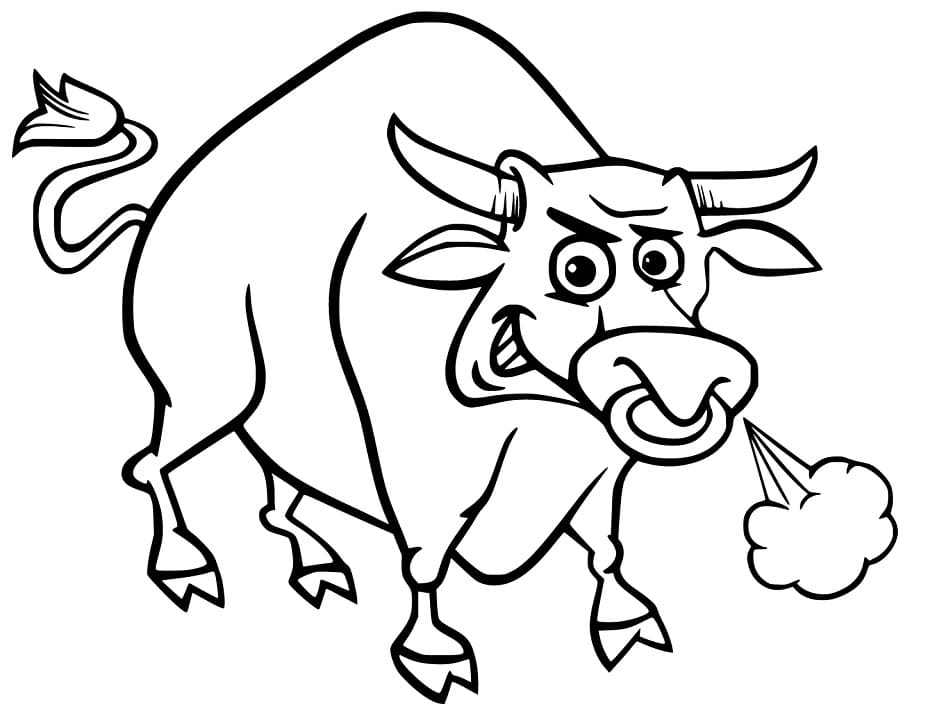Bull Cartoon